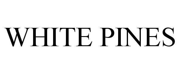 Trademark Logo WHITE PINES