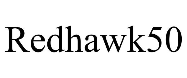 Trademark Logo REDHAWK50