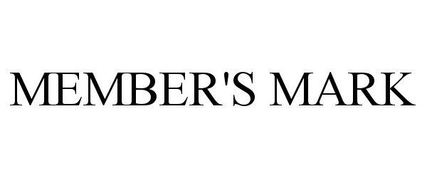 Trademark Logo MEMBER'S MARK
