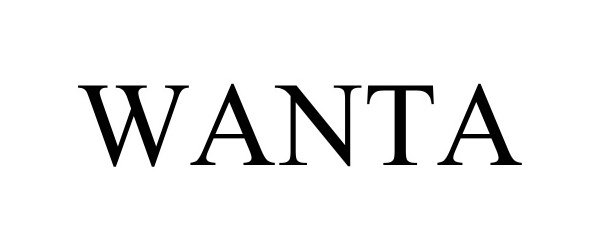 Trademark Logo WANTA