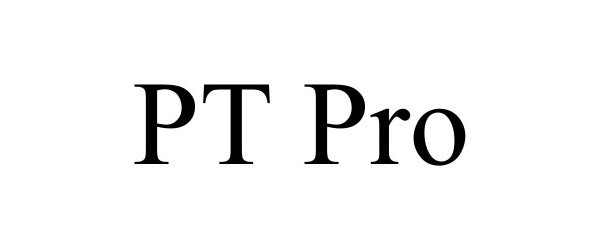 Trademark Logo PT PRO