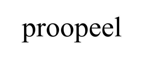  PROOPEEL