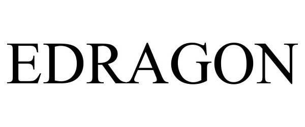Trademark Logo EDRAGON