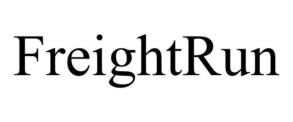 Trademark Logo FREIGHTRUN