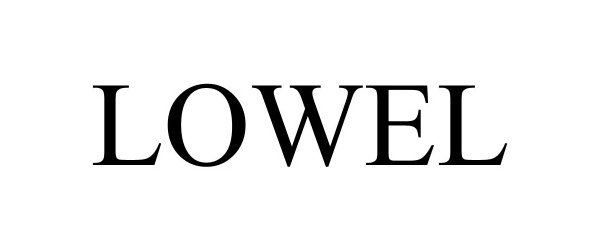 Trademark Logo LOWEL