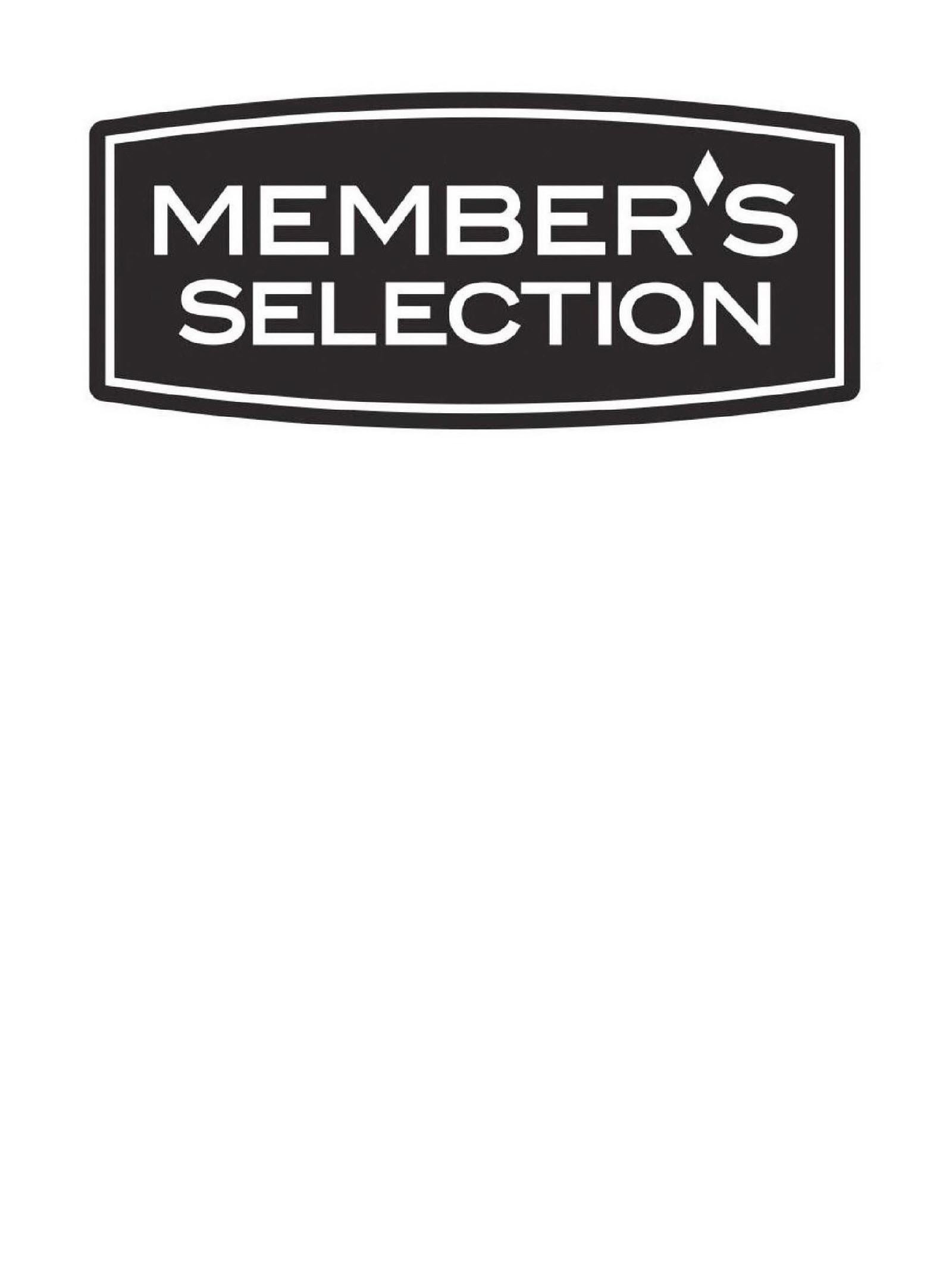 Trademark Logo MEMBER'S SELECTION