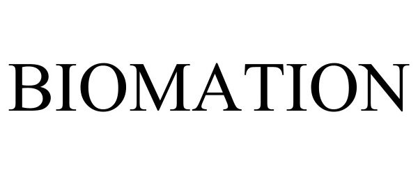 Trademark Logo BIOMATION