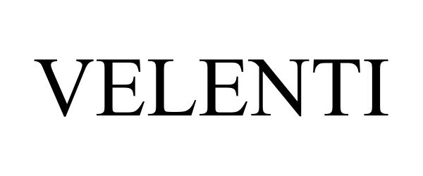 Trademark Logo VELENTI