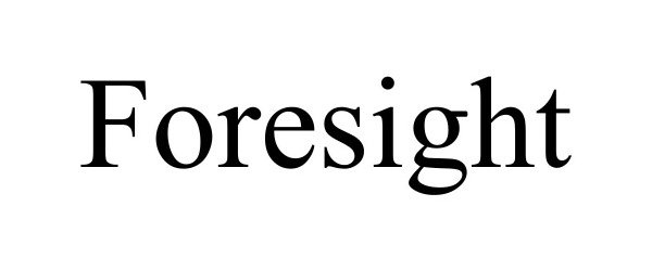 Trademark Logo FORESIGHT