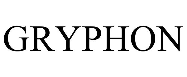 Trademark Logo GRYPHON
