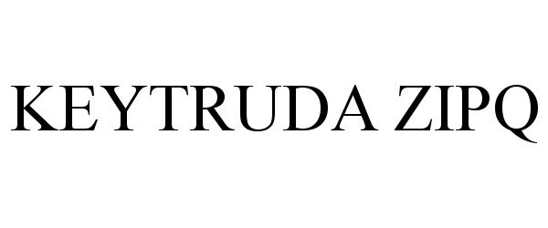 Trademark Logo KEYTRUDA ZIPQ