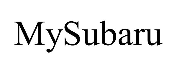 Trademark Logo MYSUBARU