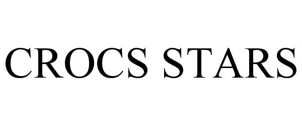 Trademark Logo CROCS STARS
