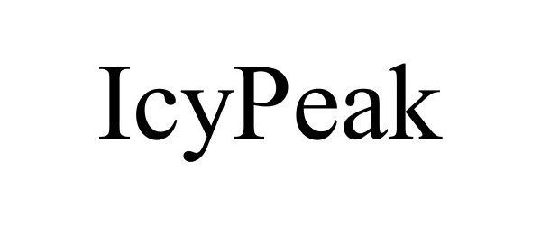 Trademark Logo ICYPEAK