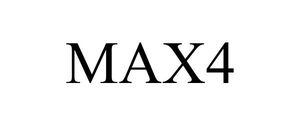 Trademark Logo MAX4