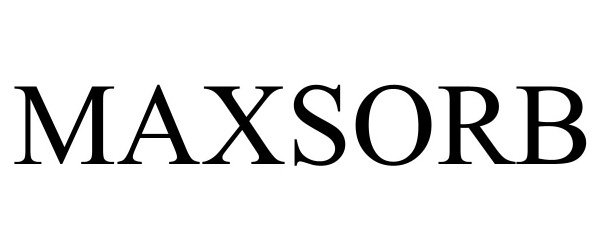Trademark Logo MAXSORB