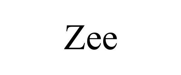 Trademark Logo ZEE