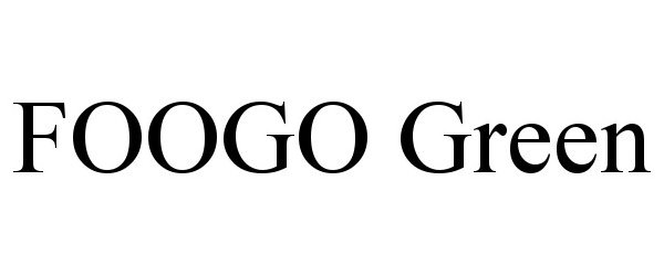  FOOGO GREEN