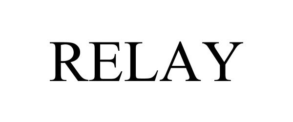 Trademark Logo RELAY