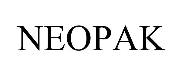 Trademark Logo NEOPAK