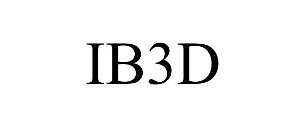  IB3D