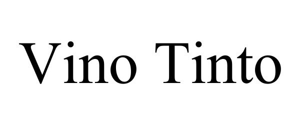 Trademark Logo VINO TINTO