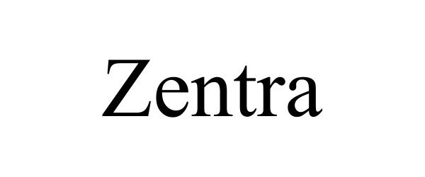 Trademark Logo ZENTRA