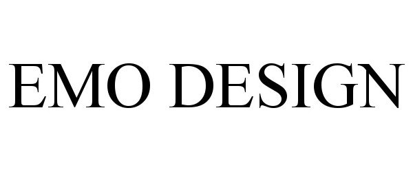 Trademark Logo EMO DESIGN