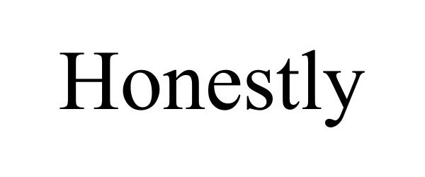 Trademark Logo HONESTLY