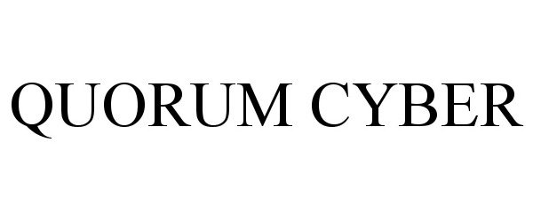 Trademark Logo QUORUM CYBER