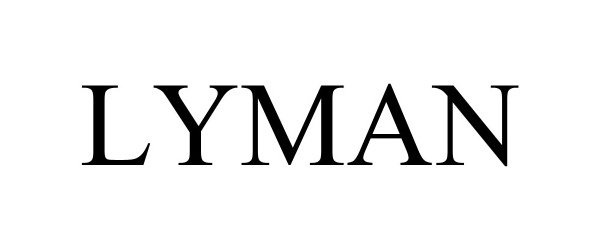 Trademark Logo LYMAN