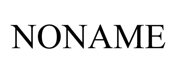 Trademark Logo NONAME