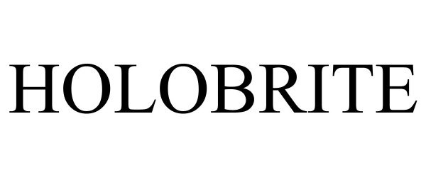 Trademark Logo HOLOBRITE