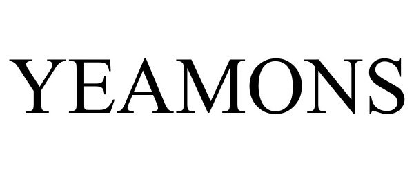 Trademark Logo YEAMONS