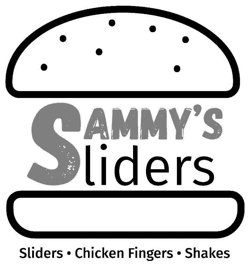Trademark Logo SAMMY'S SLIDERS SLIDERS CHICKEN FINGERS SHAKES