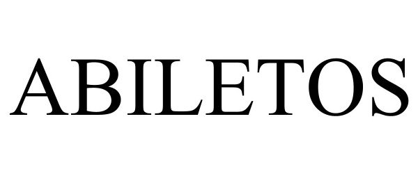 Trademark Logo ABILETOS