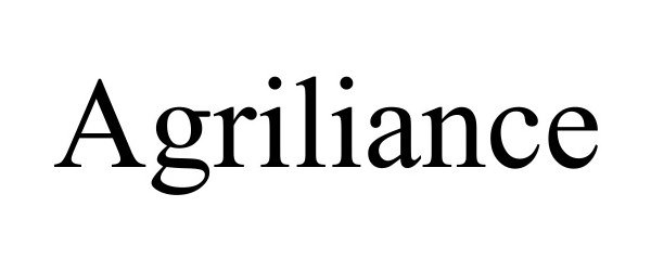 Trademark Logo AGRILIANCE