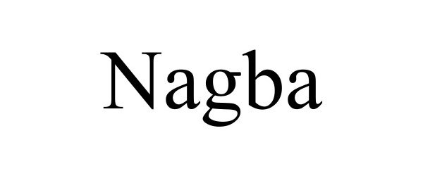 Trademark Logo NAGBA
