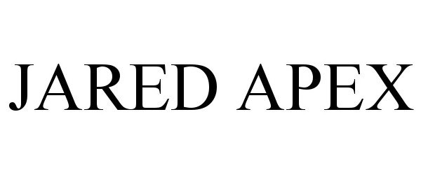 Trademark Logo JARED APEX