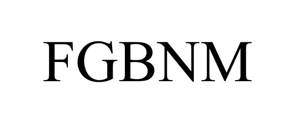 Trademark Logo FGBNM