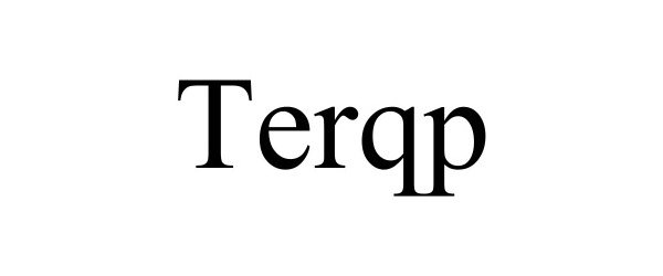 Trademark Logo TERQP