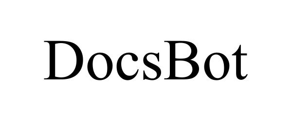 Trademark Logo DOCSBOT