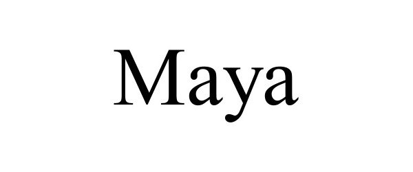 Trademark Logo MAYA