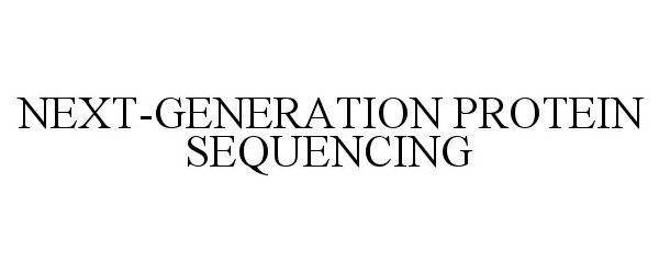  NEXT-GENERATION PROTEIN SEQUENCING