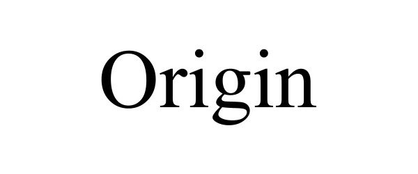 Trademark Logo ORIGIN