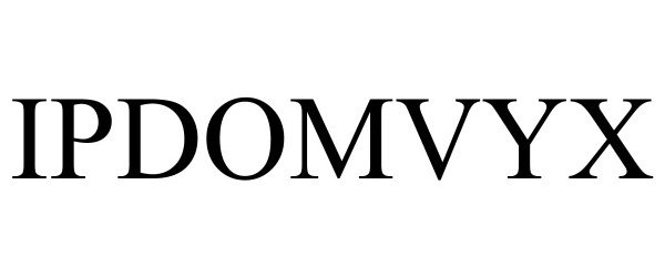 Trademark Logo IPDOMVYX