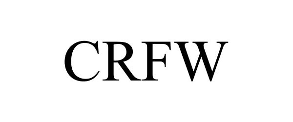 Trademark Logo CRFW