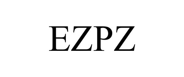 Trademark Logo EZPZ