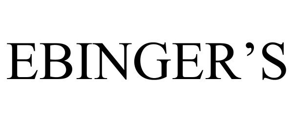  EBINGER'S