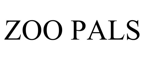 Trademark Logo ZOO PALS